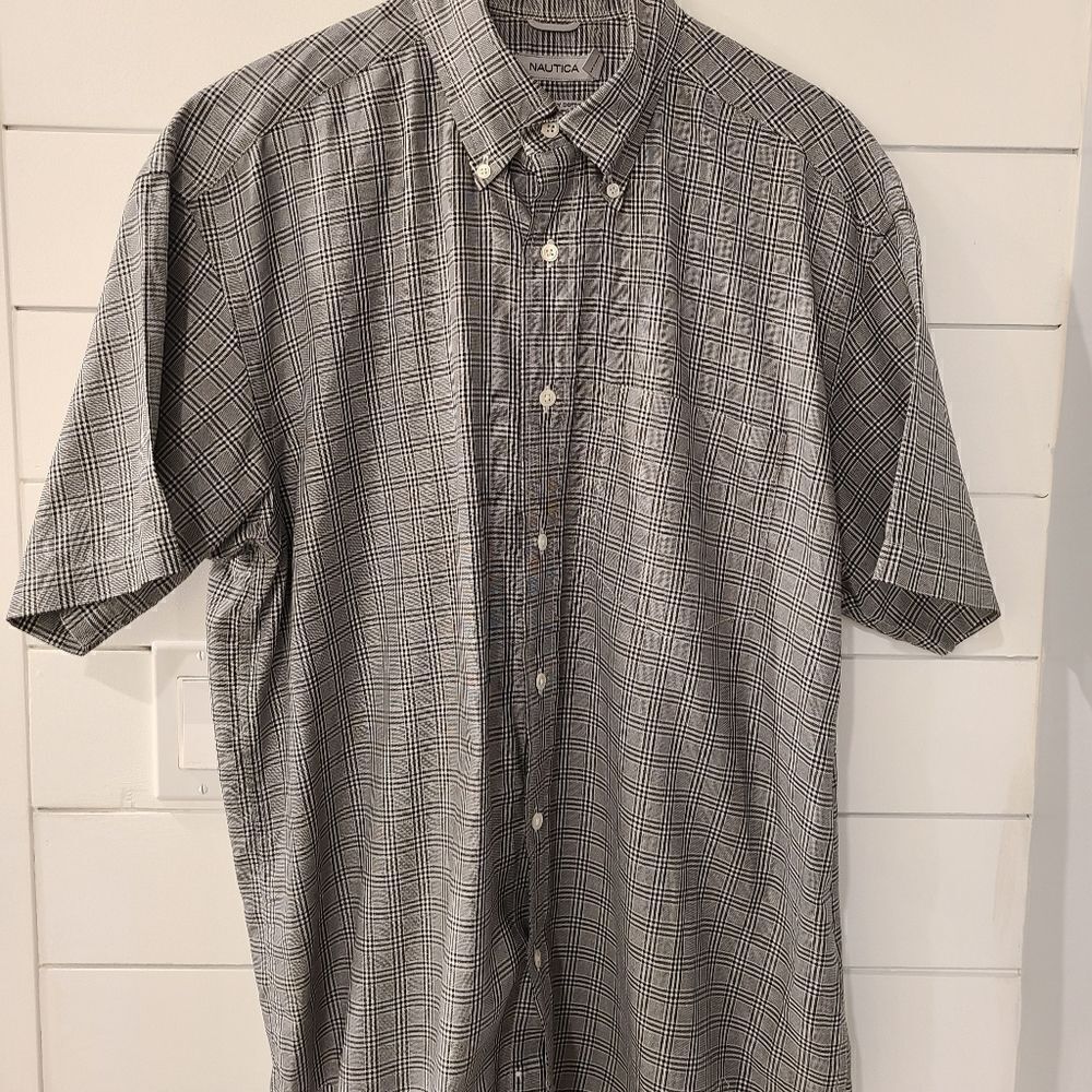 Nautica short sleeve men's button down